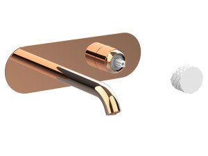 Настенный смеситель для раковины с ограничителем расхода