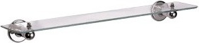 AC0780C Полка из хромированной латуни/стекла mediclinics 
