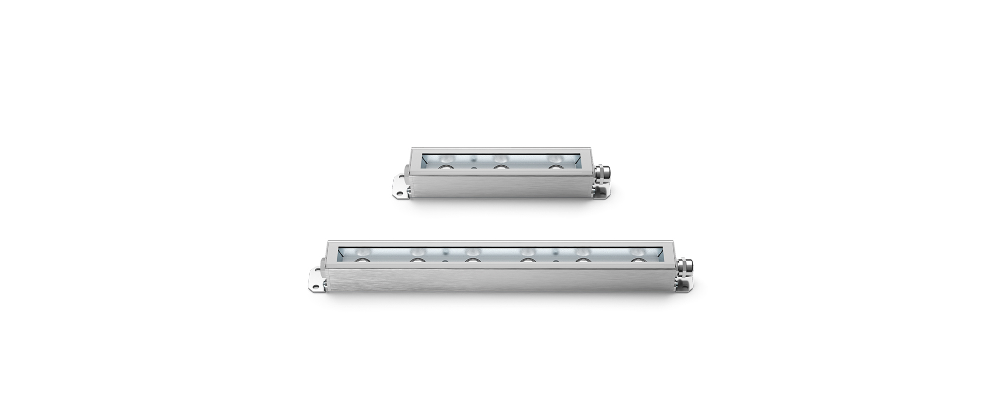 8419213 Встроенный светильник Platek MINI CORNICHE FULL INOX  MINI CORNICHE FULL INOX 300 mm - LED 3000K 26°  - Вид №1