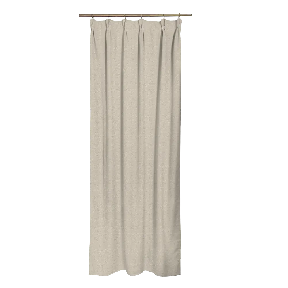 Штора на ленте Riko 160x280 см цвет бежевый 83407032 STLM-2173886 INSPIRE 