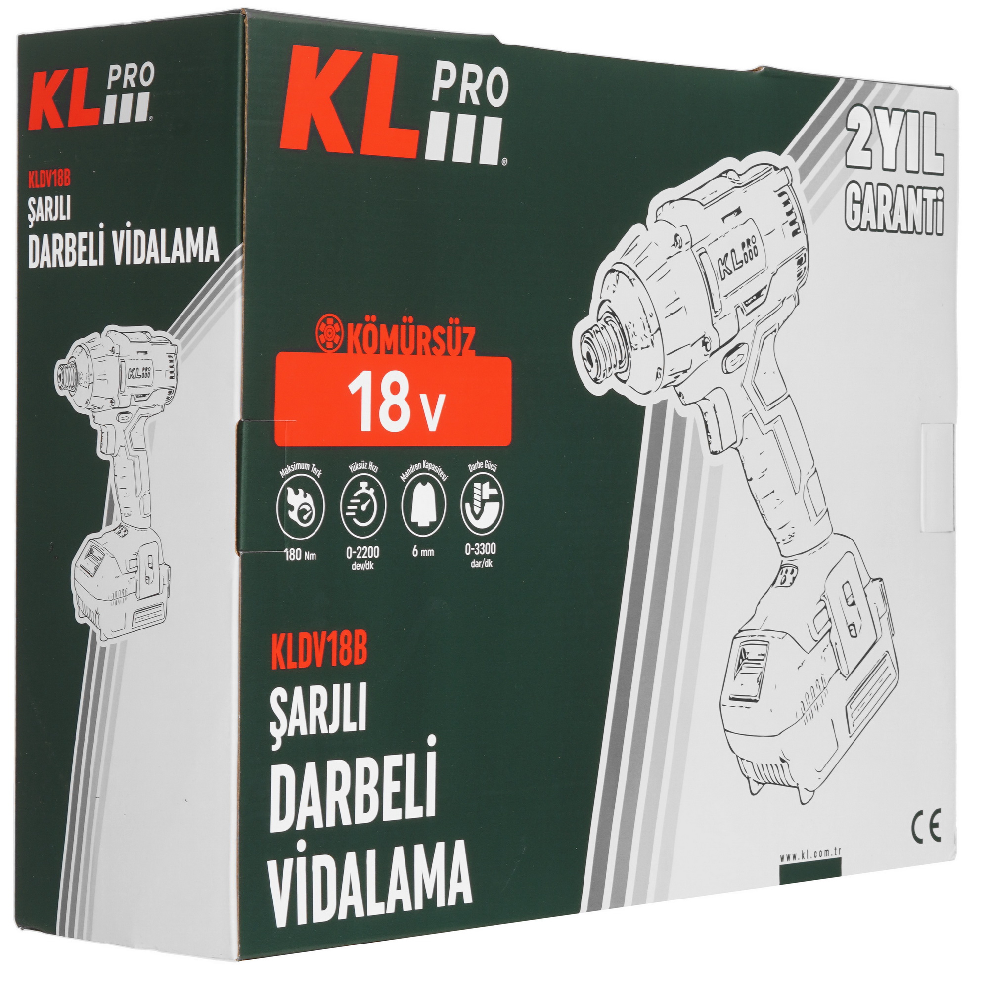 Дрель-шуруповерт KLPRO KLDV18B-20 9154019 STDN-0133721 - Вид №9