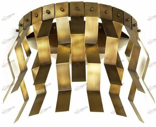 MARIONI Настенный светодиодный светильник из латуни Veronica 02817