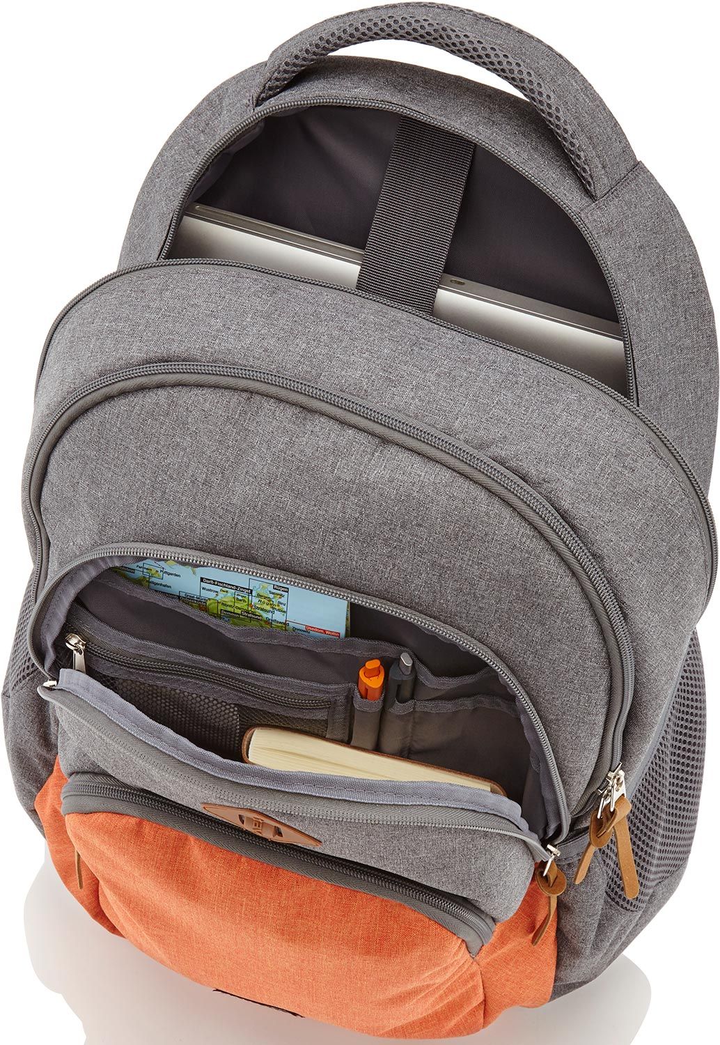 96308-04 Рюкзак 96308 Melange 15,6' Travelite Basics - Вид №2