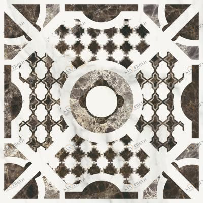 Casa Blanca white КГ 03 (рисунок) 60х60 Gracia Ceramica 010404001979