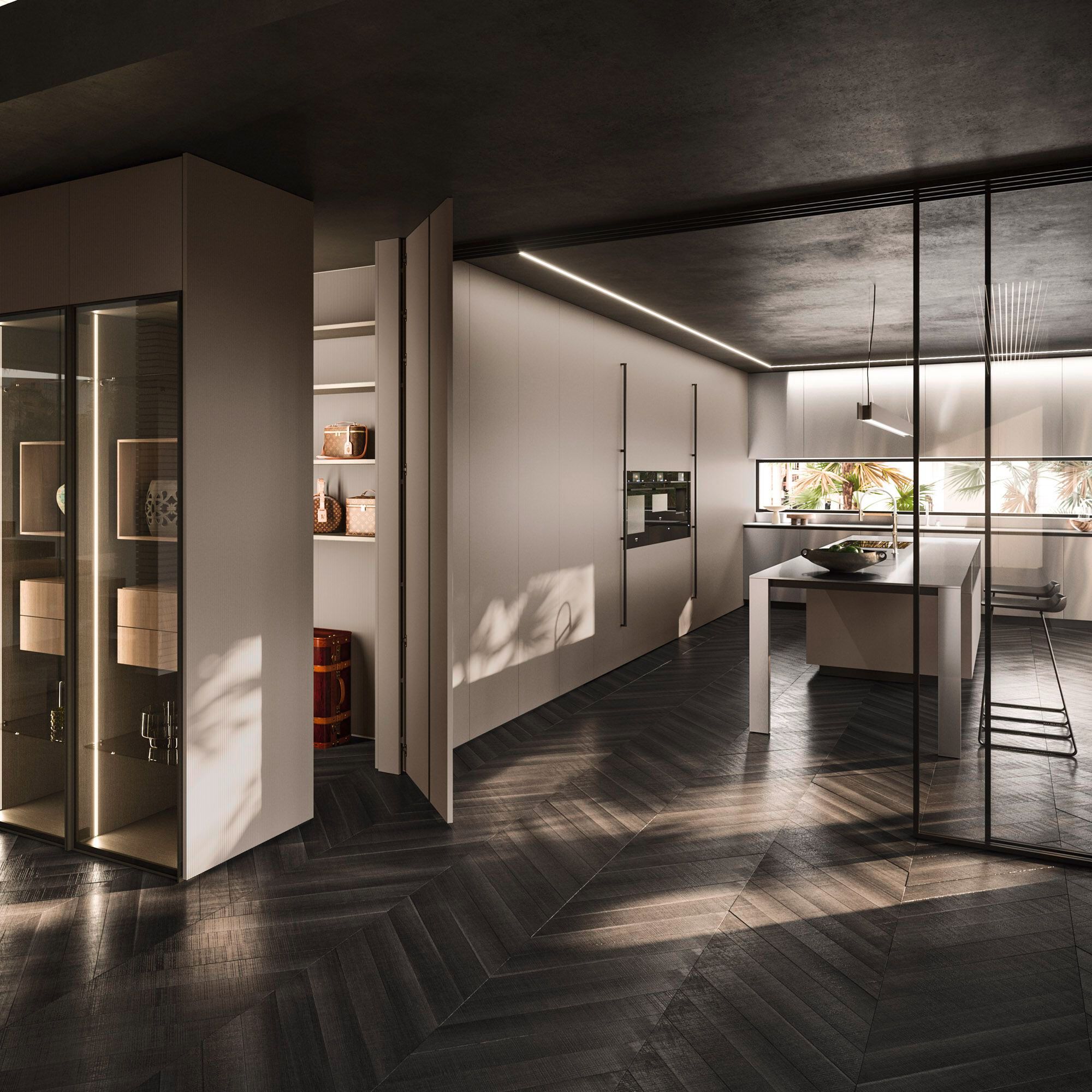 Встроенная кухня с островом Arrital Ak_Project ARCH-00137190 - Вид №8