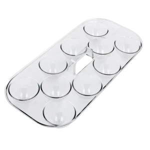 Контейнер для яиц KONSENSA 29.7x13.8x5.7 см пластик прозрачный