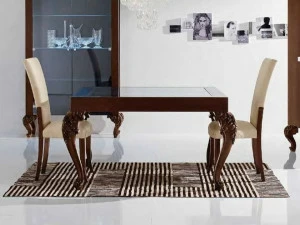 Modenese Gastone Квадратный обеденный стол Minimal baroque 42109