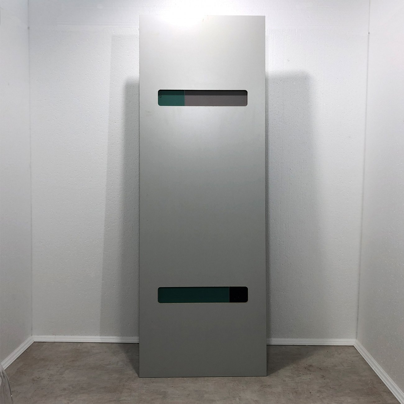 Зеркало-панно напольное серое "Стрэйз-2" GRAUM ДИЗАЙНЕРСКИЕ 304144 Черный;серый  - Вид №1