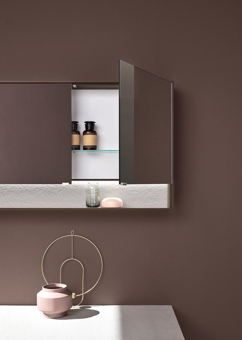 ARBLU Подвесная тумба под умывальник, двойная лакированная 5.zero Zr1008 - Вид №3