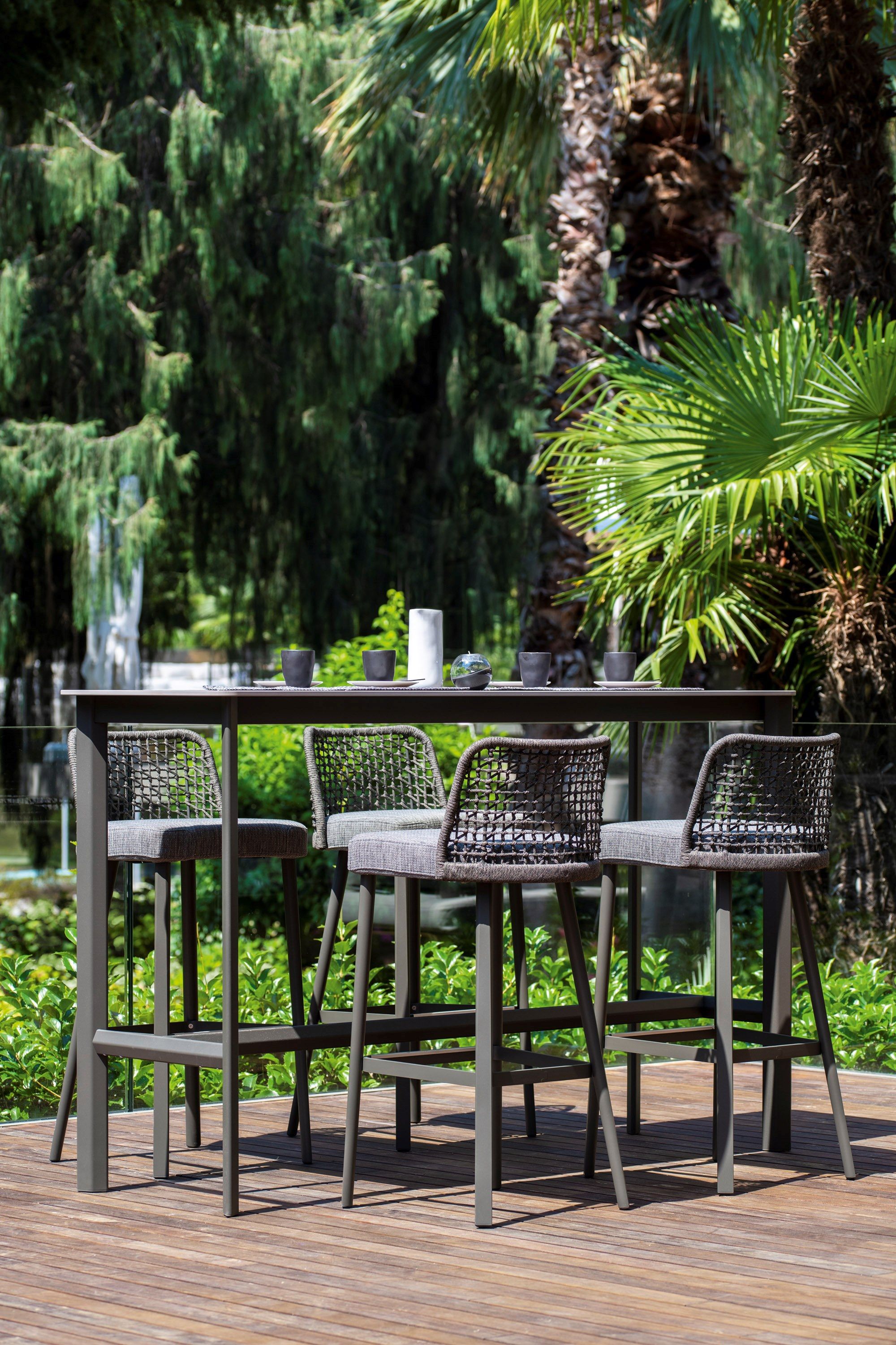 Высокий алюминиевый садовый стол с порошковым покрытием Varaschin ARCH-00022231 - Вид №14