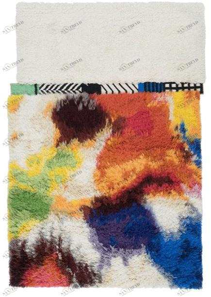 cc-tapis Прямоугольный коврик ручной работы Signature sun-id-1431123