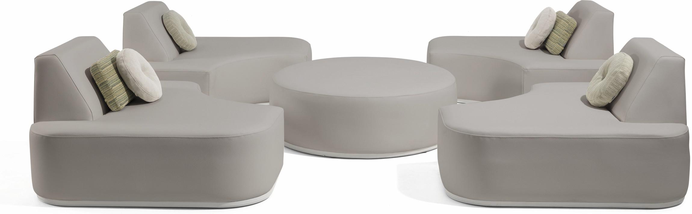 Concept 2 морской текстиль песочный Manutti Moon Island MNST430