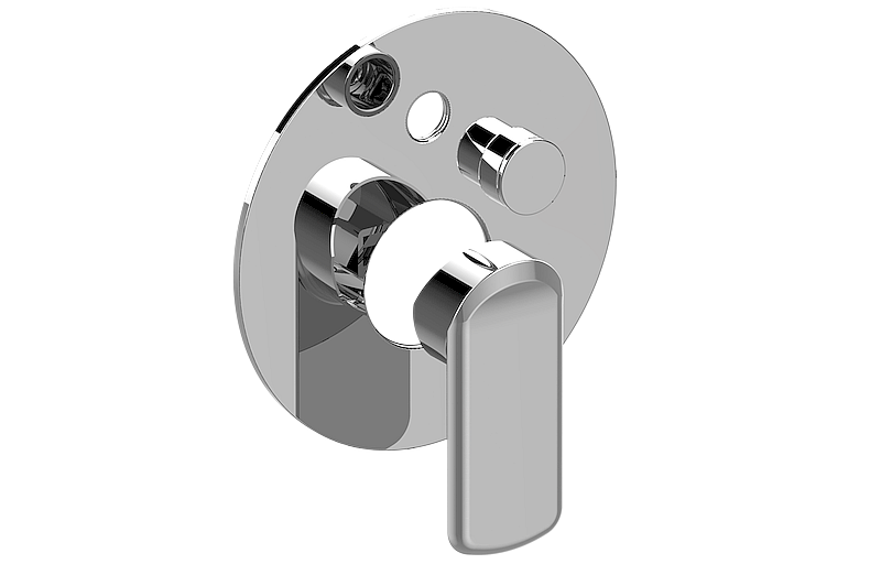 E-7080-LM61N-T Concealed shower mixer with diverter 1/2” - Trim only GRAFF Onda