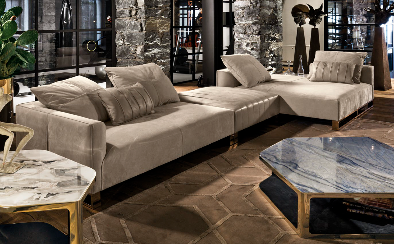 Диван FOLD COMPOSIZIONE 2 LONGHI Serie W 527 1 