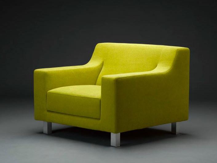 mminterier Кресло из ткани со съемным чехлом с подлокотниками Zigi sun-id-1384906 - Вид №2