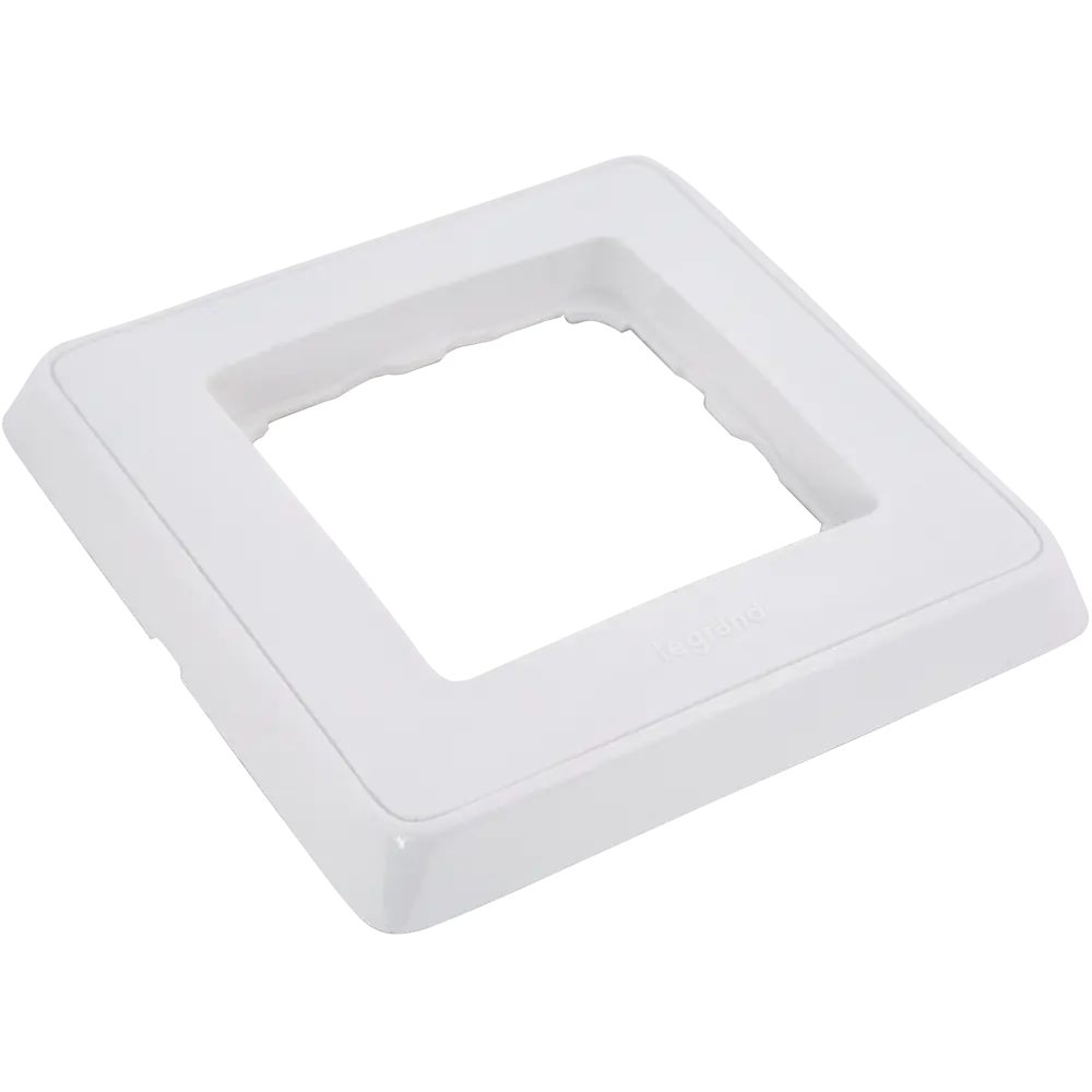 Рамка для розеток и выключателей Legrand Cariva 1 пост, цвет белый STLM-2059634 - Вид №2