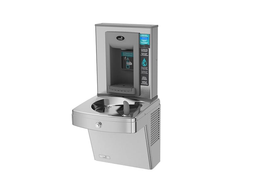 Бесконтактный диспенсер для воды с питьевым фонтаном OASIS International VersaFiller ARCH-00037489