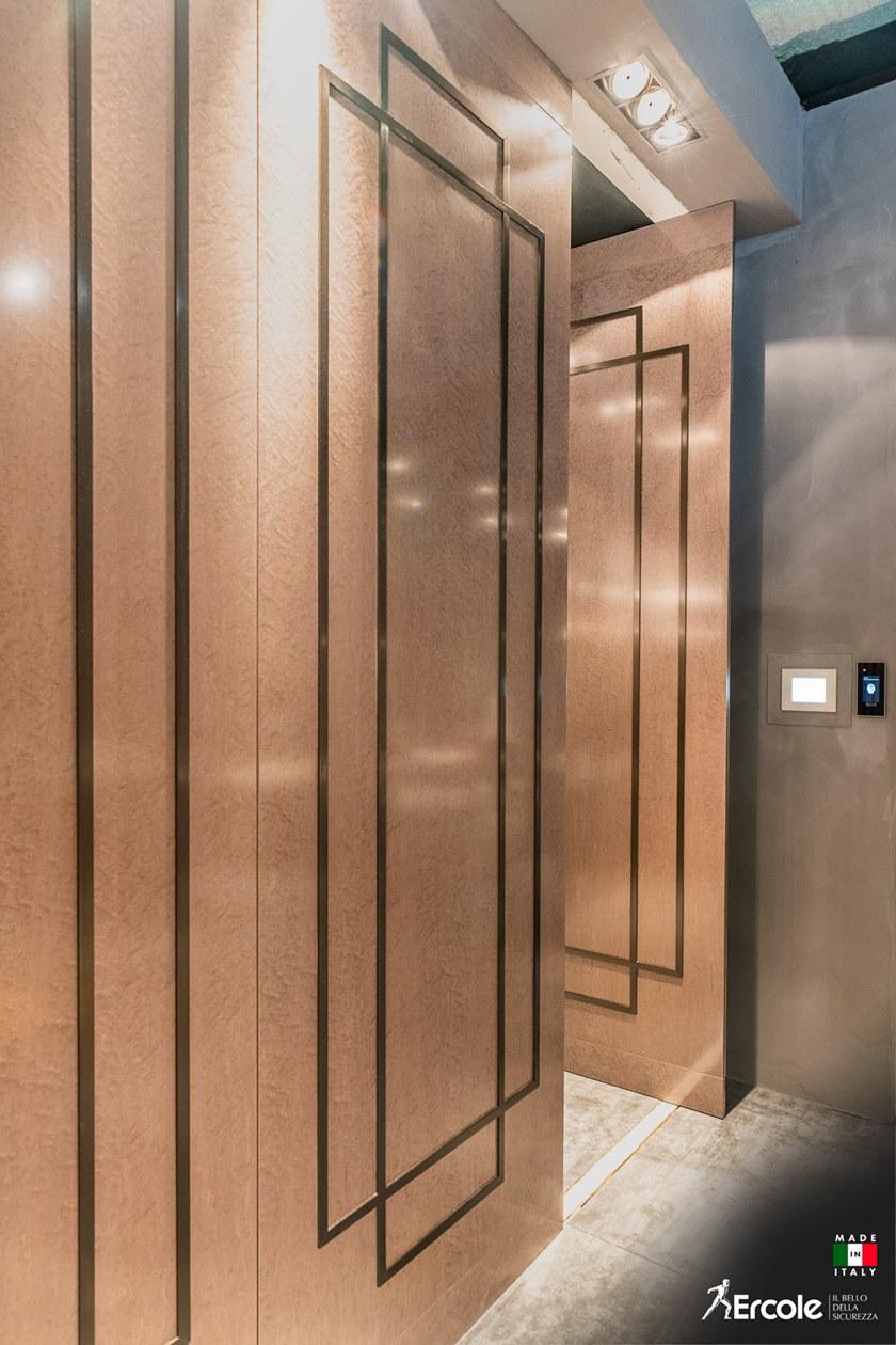 Ercole Бронированная поворотная дверь из массива дерева заподлицо со стеной sun-id-1481421 - Вид №2