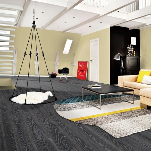 Паркетная доска Kahrs Ясень черное серебро 2600200436 - Вид №8