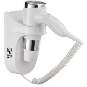 1600 Puff Фен настенный Пластик ABS Puff 1600 Белый белый