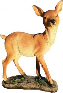 11137 ОЛЕНЁНОК стоя, скульптура из бетона LAB.Space 