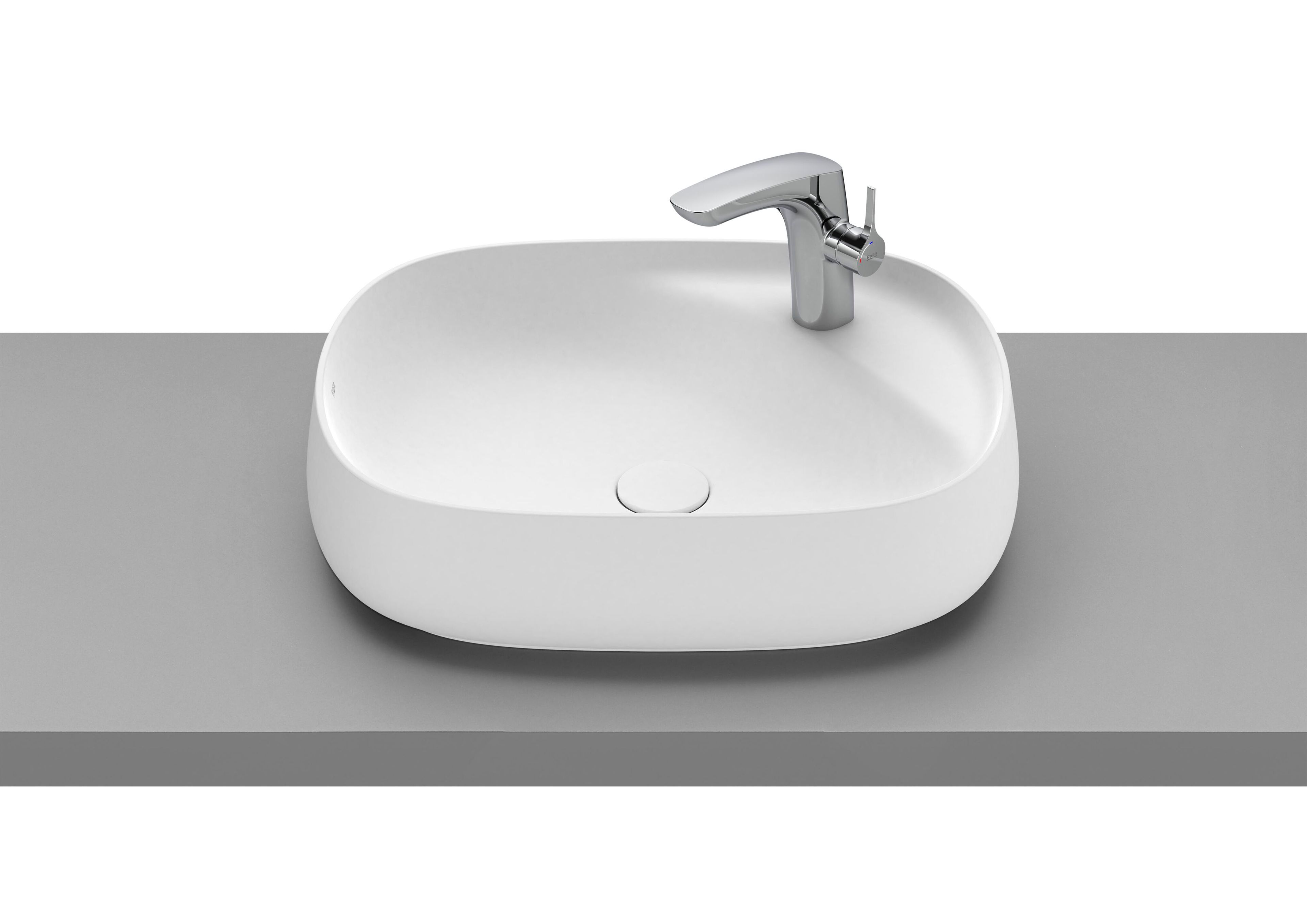 Керамическая столешница прямоугольная раковина Roca Beyond ARCH-00070976 - Вид №4