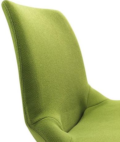 Caimi Brevetti Мягкое кресло на козелке из trevira® cs с колесами Kaleidos sun-id-1505497 - Вид №1