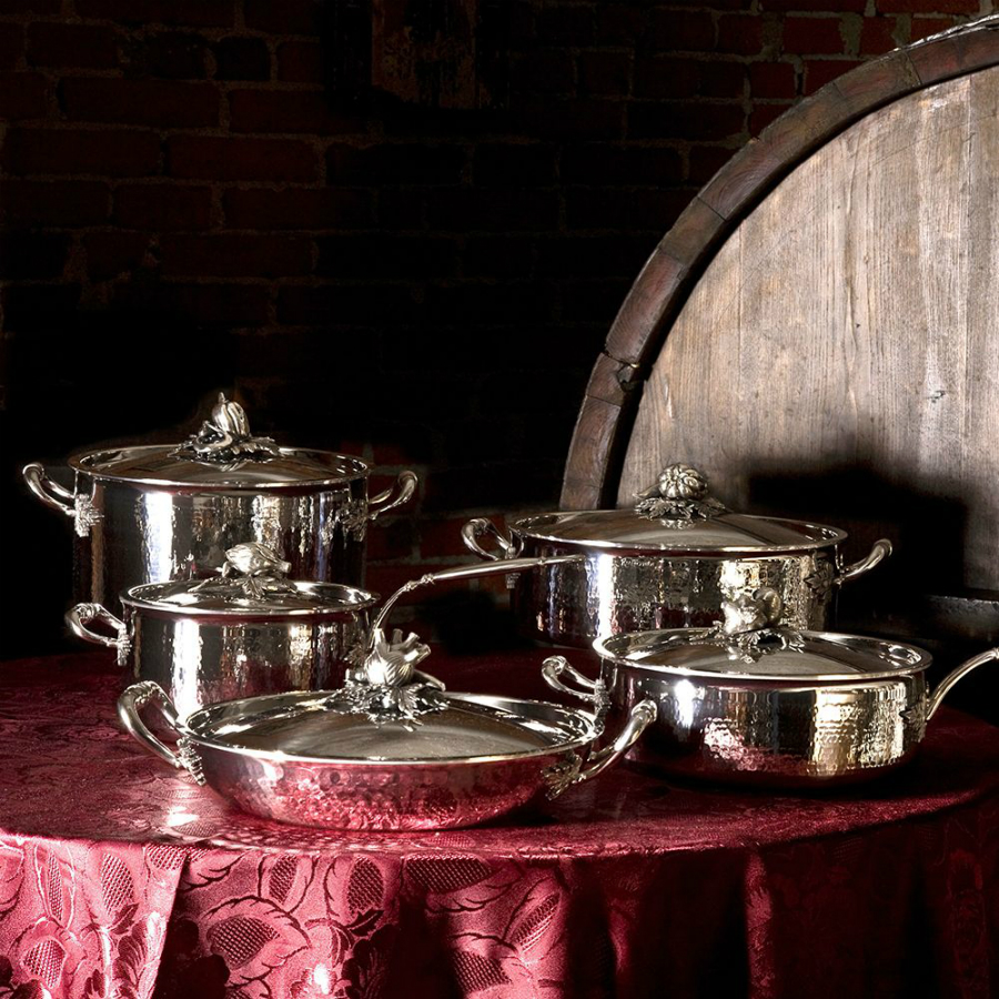 Кастрюля низкая Opus Prima OPA2609X, с крышкой, нержавеющая сталь, Ø26 см, 5 л Ruffoni H26RUFFONI - Вид №7