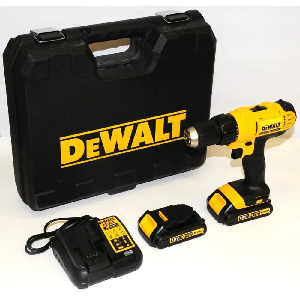 Шуруповерт DeWalt DCD771C2, Li-ion 18 В, 1,3 Ач Santreyd STLM-2066427 - Вид №1