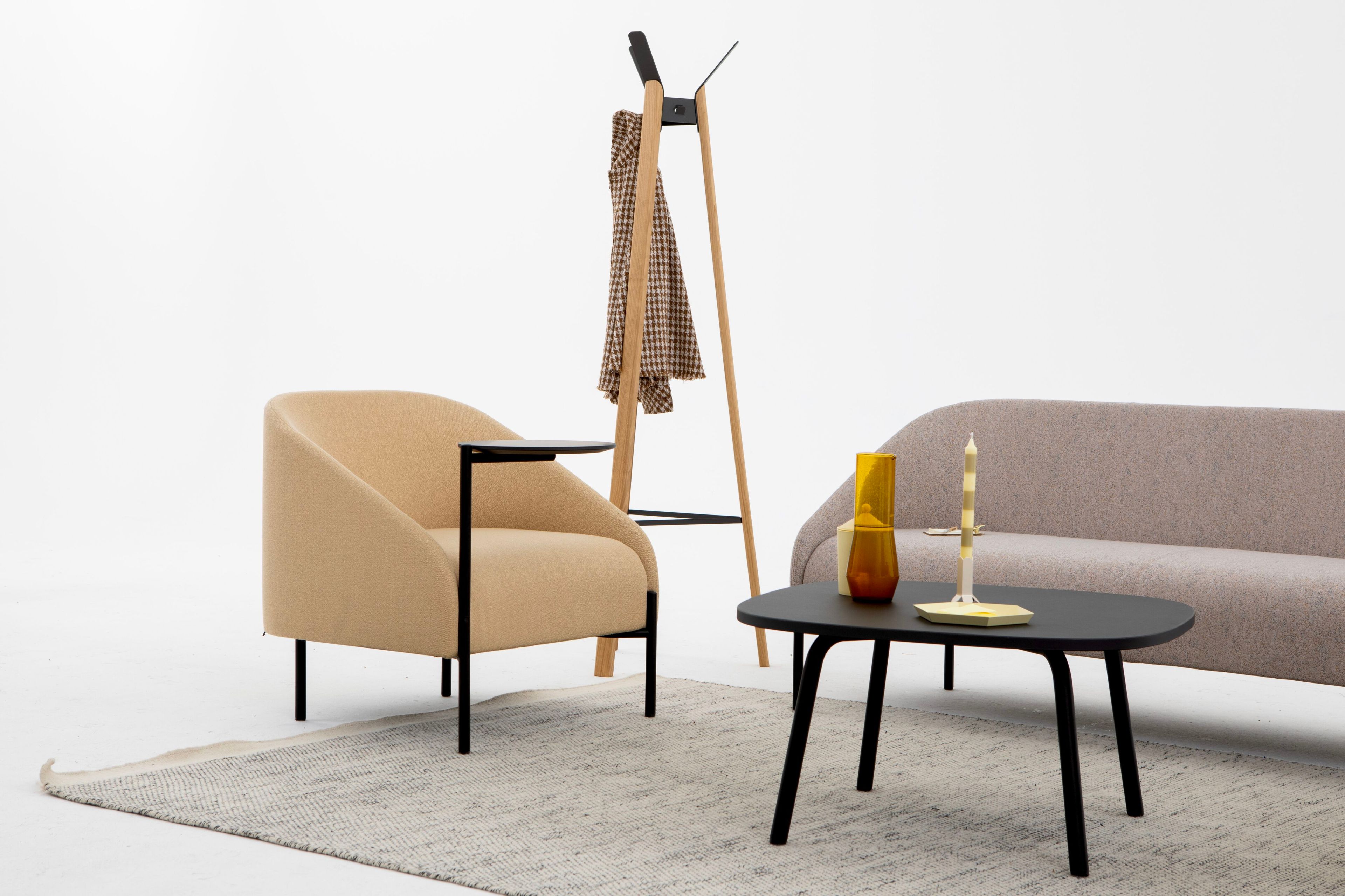 Журнальный столик из стали и дерева Cascando Pully ARCH-00109264 - Вид №2