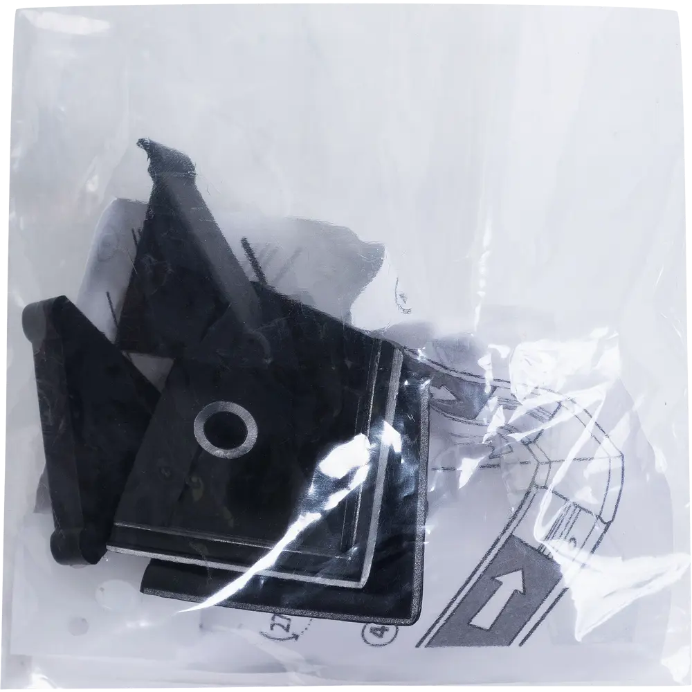 Комплект для установки плинтуса, цвет чёрный Santreyd STLM-2173986 - Вид №3