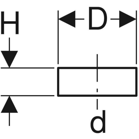 366.802.92.1 Заглушка Geberit PE для гладкого конца трубы Geberit  - Вид №2