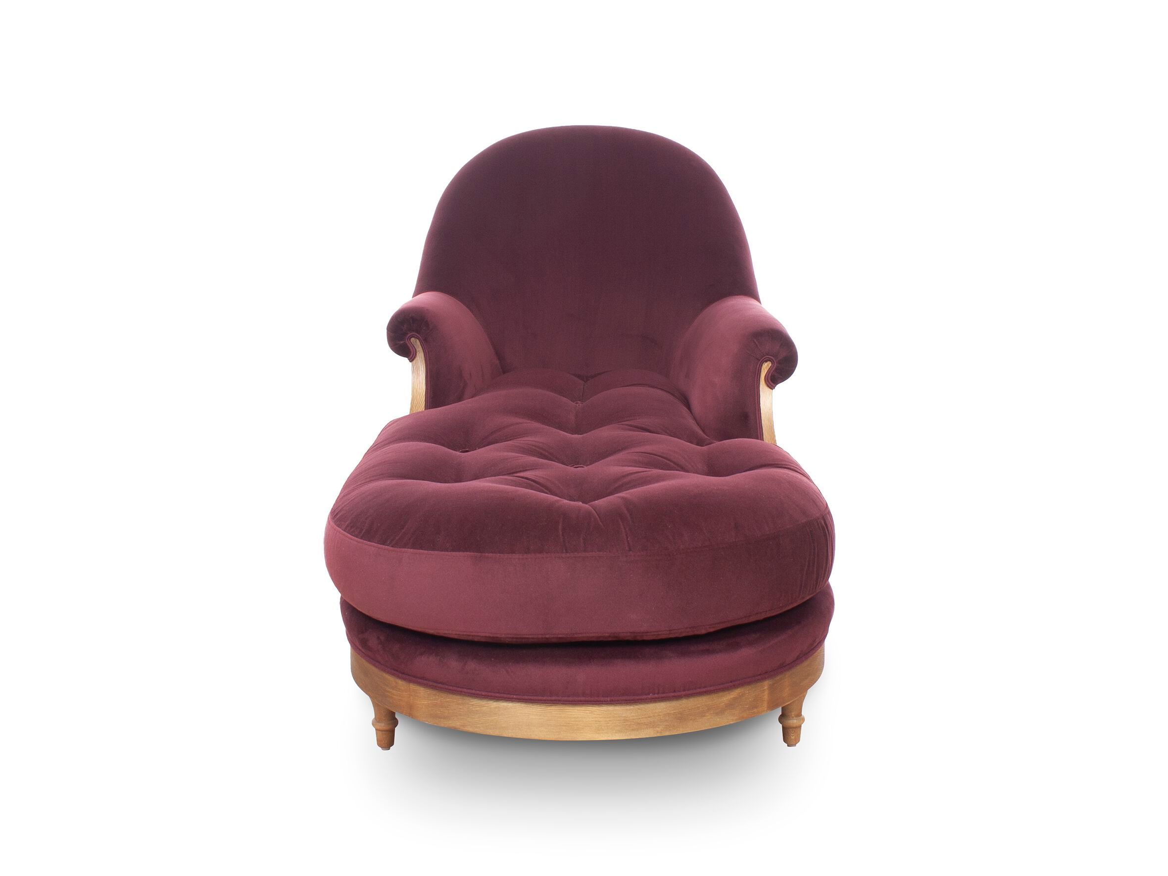 Dormeuse capitonné в бархате CREARTE COLLECTIONS VICTORIA ESSENCE LÉVY CAFÉ ARCH-00127926 - Вид №1