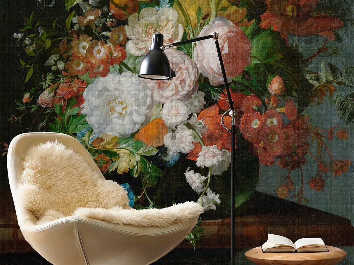 Цветочные узоры нетканые моющиеся огнезащитные обои Architects Paper Walls by Patel III ARCH-00067901