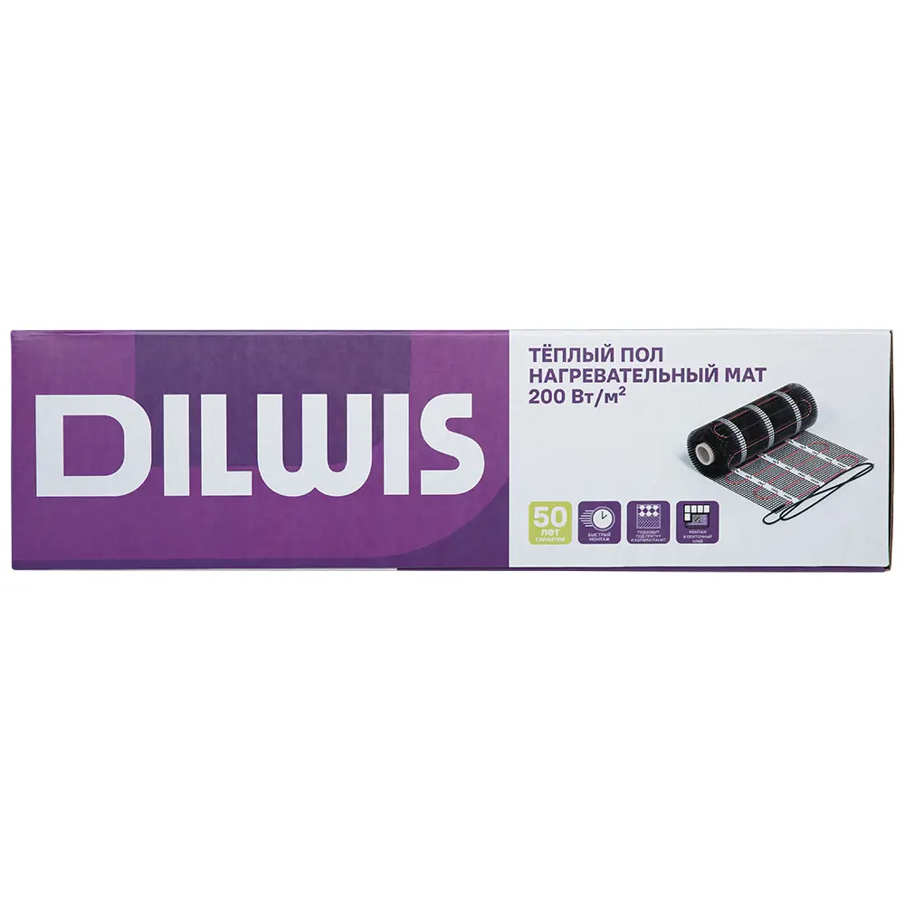 DILWIS Нагревательный мат для системы теплого пола 3 м² 600 Вт 89398476 STLM-1398403 - Вид №2