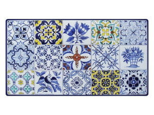 Прямоугольный стол из лавового камня