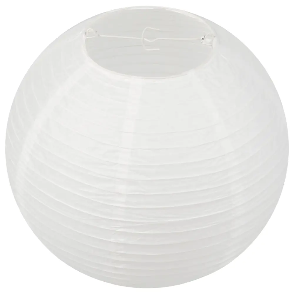 Абажур Goa 40 см, бумага, цвет белый металлик Santreyd STLM-2121052