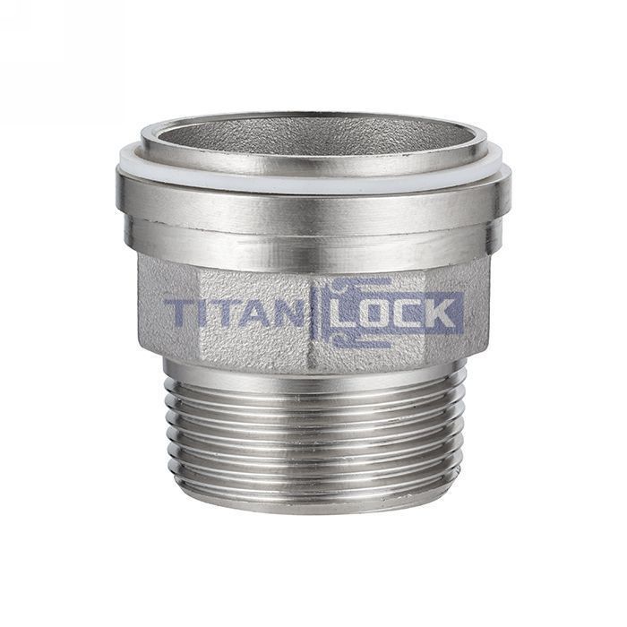 Американка нержавеющая (AISI304) 1/4", ВР/НР TL1/4UFM TITAN LOCK  - Вид №8