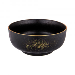 42-373 Посуда фарфоровая САЛАТНИК BRONCO "MIDNIGHT GOLD" Lefard