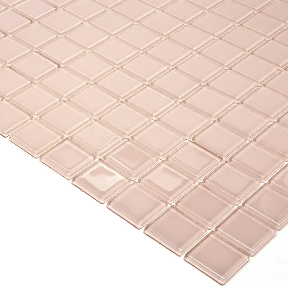 Мозаика стеклянная Natural A-075 30x30 см цвет розовый Santreyd STLM-2187144 - Вид №1