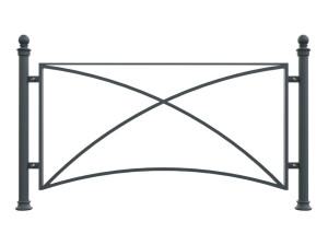 Стальные и чугунные ограждения