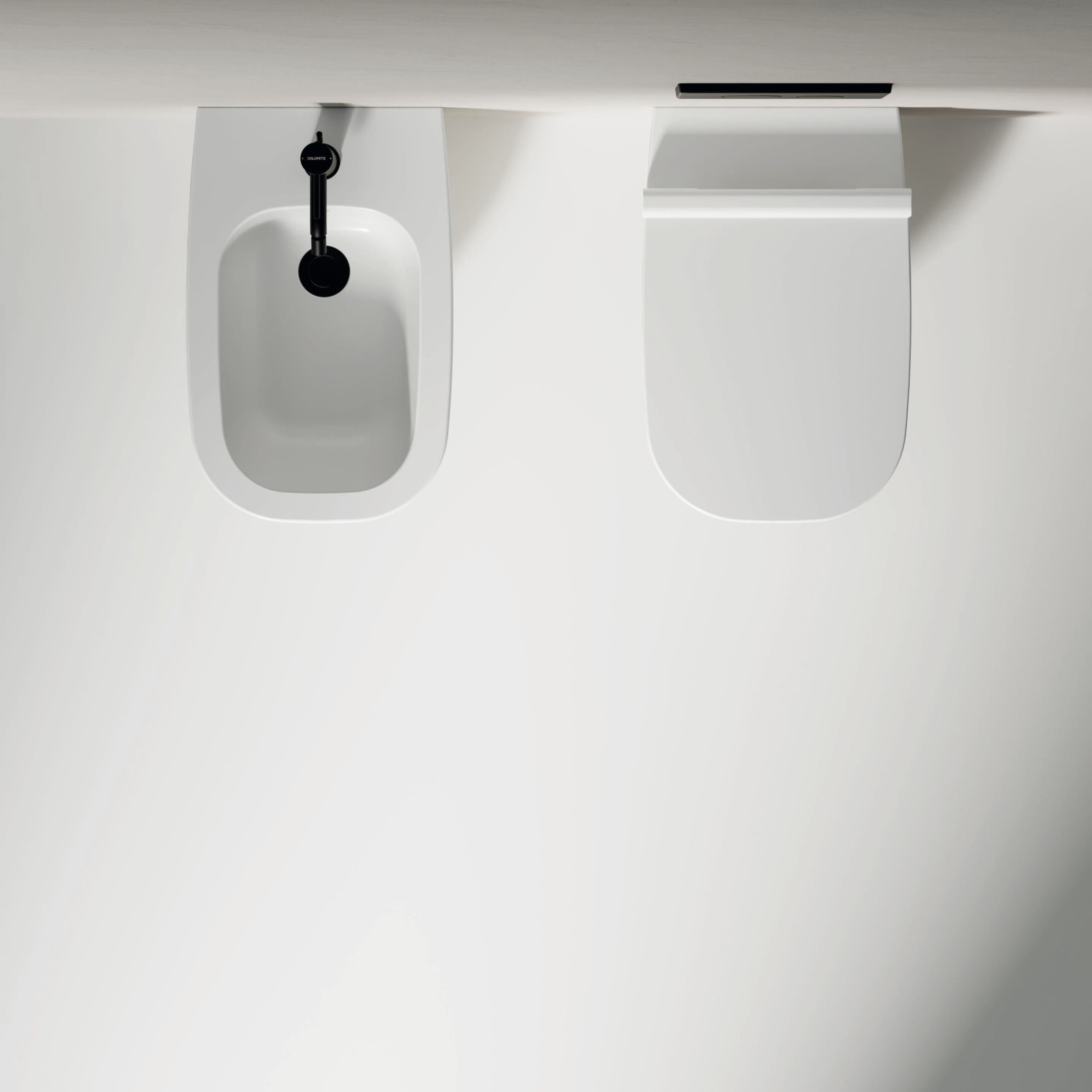 Керамическое подвесное биде с переливом Ceramica Dolomite Alba ARCH-00094121 - Вид №3