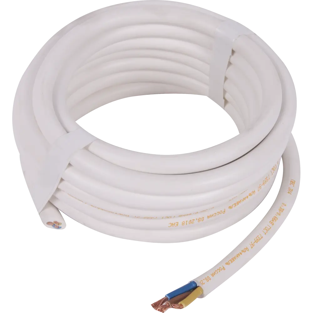 Провод Electraline ПВС 3х4, 5 м, ГОСТ STLM-2042008 - Вид №1