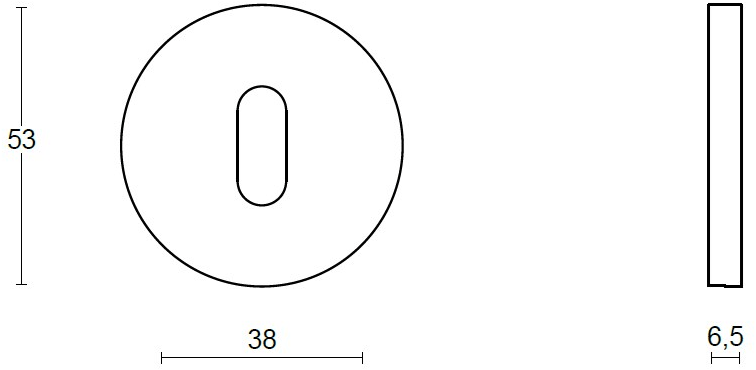 Formani Розетка круглая из нержавеющей стали Inc 3601n001inxx0 - Вид №1