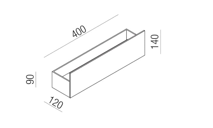 Алюминиевый держатель для полотенец In Stock Agape ARCH-00151151 - Вид №8