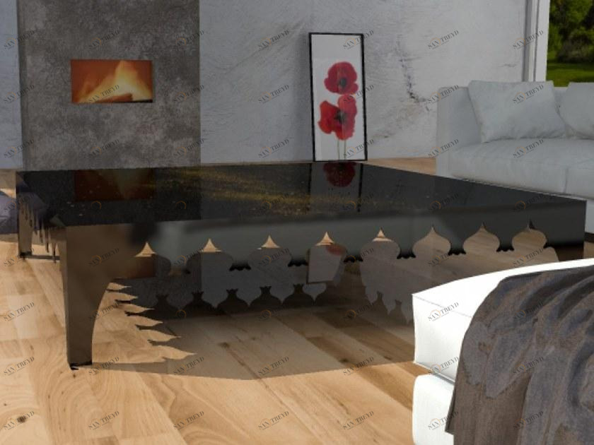 Unica by Tecnotelai Журнальный столик из закаленного стекла Le mille e una notte sun-id-1495292