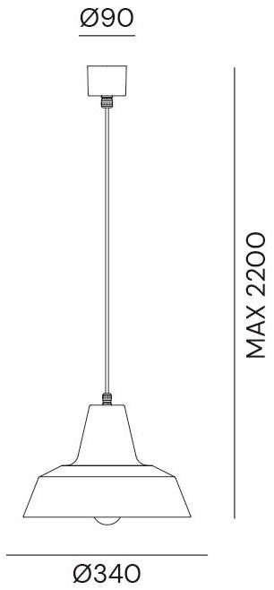 Il Fanale Подвесной светильник из железа Officina 268.09.ff / 268.10.ff - Вид №4