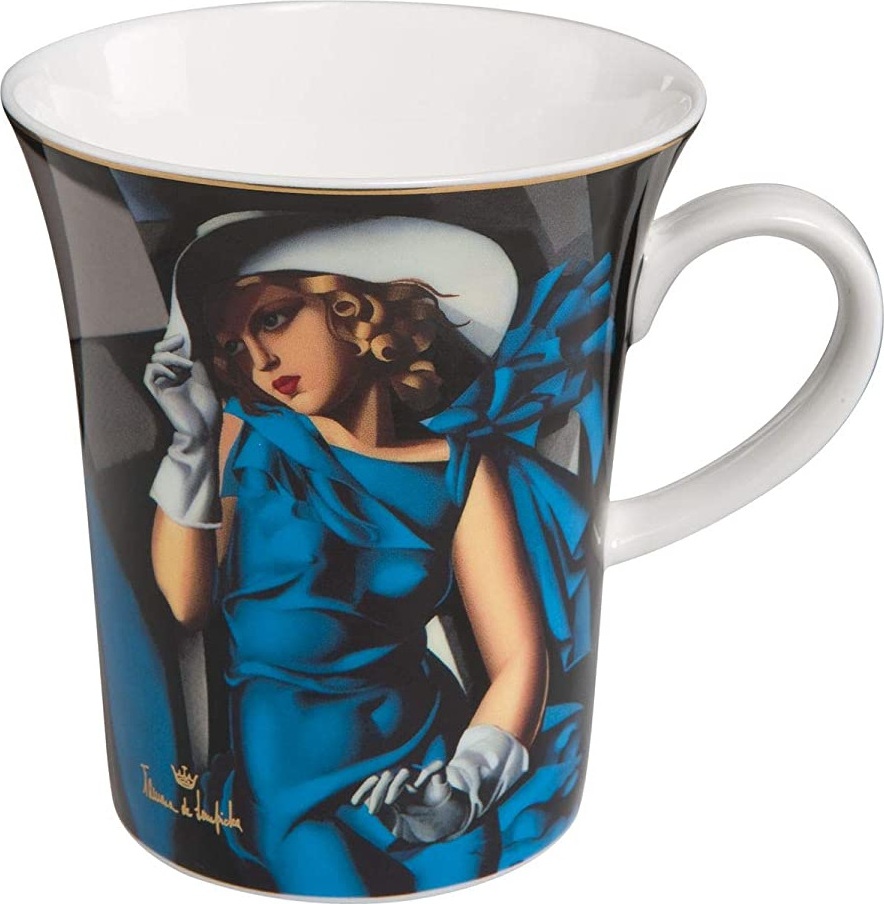 10628145 Goebel Бокал 400мл "Дама в перчатках" Фарфор 