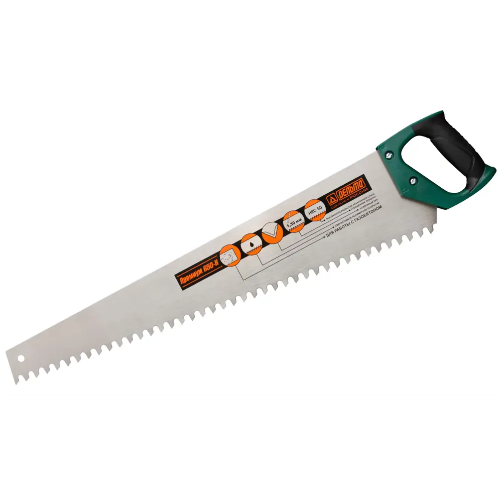 Пила по пенобетону, шаг 16 мм Дельта STLM-2002186