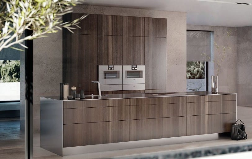 Островная кухня из дымчатого дуба SieMatic SieMatic PURE - SE 4004 H ARCH-00019862 - Вид №1
